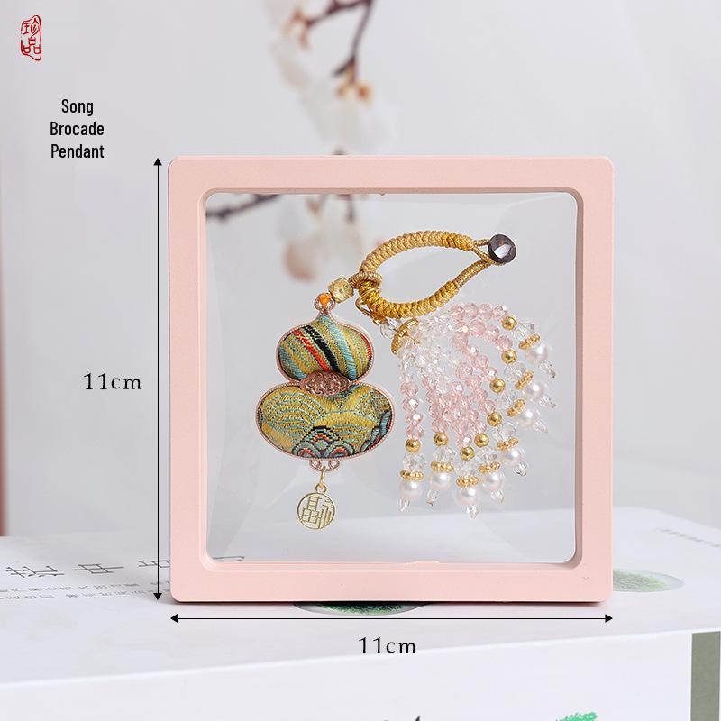 Брошечный Брелок-Подвеска Фестиваля Лодок-Драконов: Маленькая Лошадка и Тыква Украшение Сувенир на Память о Поездке