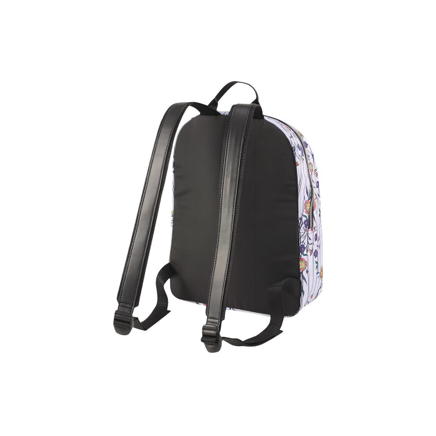 

Новый тканевый рюкзак PUMA обычного размера женский черно-белый 076989-01 24.1*11.4*33.0CM