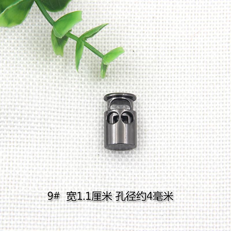 Clothing Metal Spring Buckle Buckle Rope Buckle Alloy Pig Nose Buckle Down Jacket Bell Rope Buckle Elastic Buckle