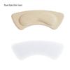 Adjustable Soft Invisible Heel Sticker for Anti-Wear and Anti-Drop Protection In High Heel and Sports Shoes - Half Size with Color Bag Packaging