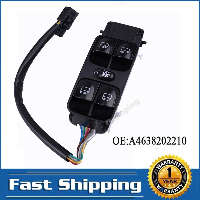 

For Mercedes G class W463 G500 G550 2002-2012 Front Left Driver Side Electric Window Switch Lifter Regulator Button A463810