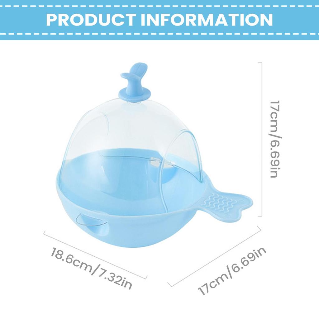 Wellensittich Bad Hängbar Groß Multifunktionales Spielzeug Vogelkäfig Spielzeug Papageien Badewanne Für Innen Zuhause Nymphensittich Finken Wellensittich