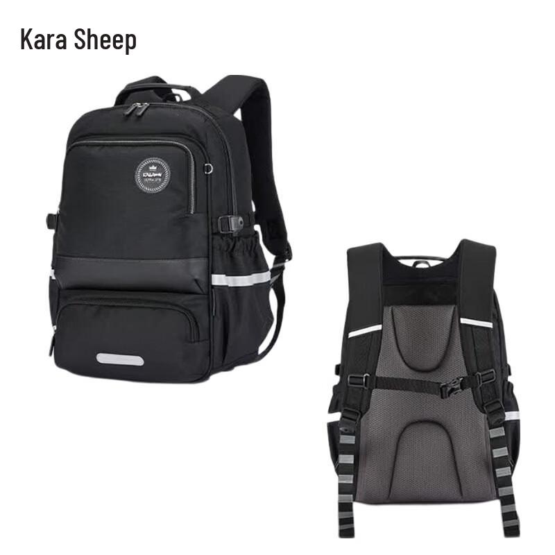 KALA·Y Anti-Sagging Decompression Accordion School Backpack