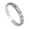 Retro Pixiu Bracelet with Treasure Coins and Heart Sutra - Men's Distressed Alloy Jewelry