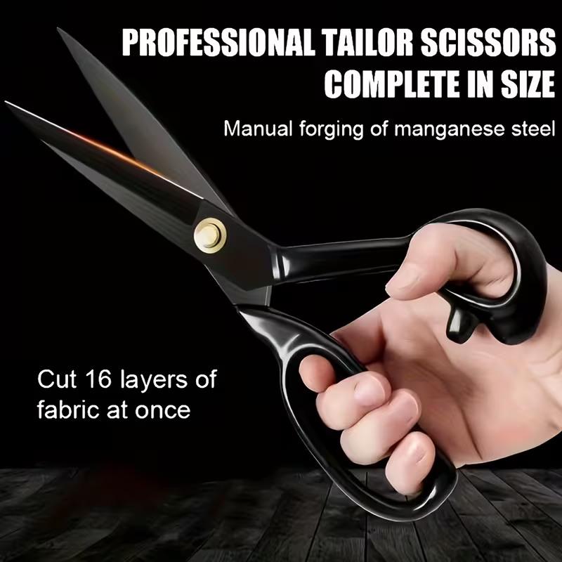 1 Professional Grade Lightweight Tailor Scissors, 10 Inch Ultra Sharp High-Precision Clothing Cutting Tool DIY Handmade Scissors