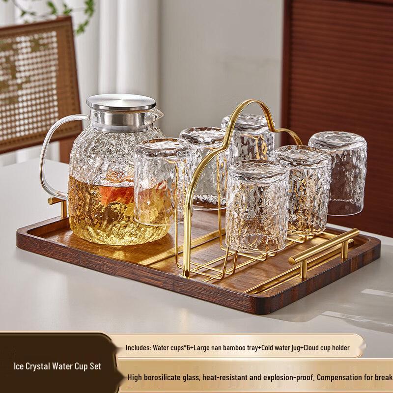 ZISIZ Elegant Glass Cup Gift Set