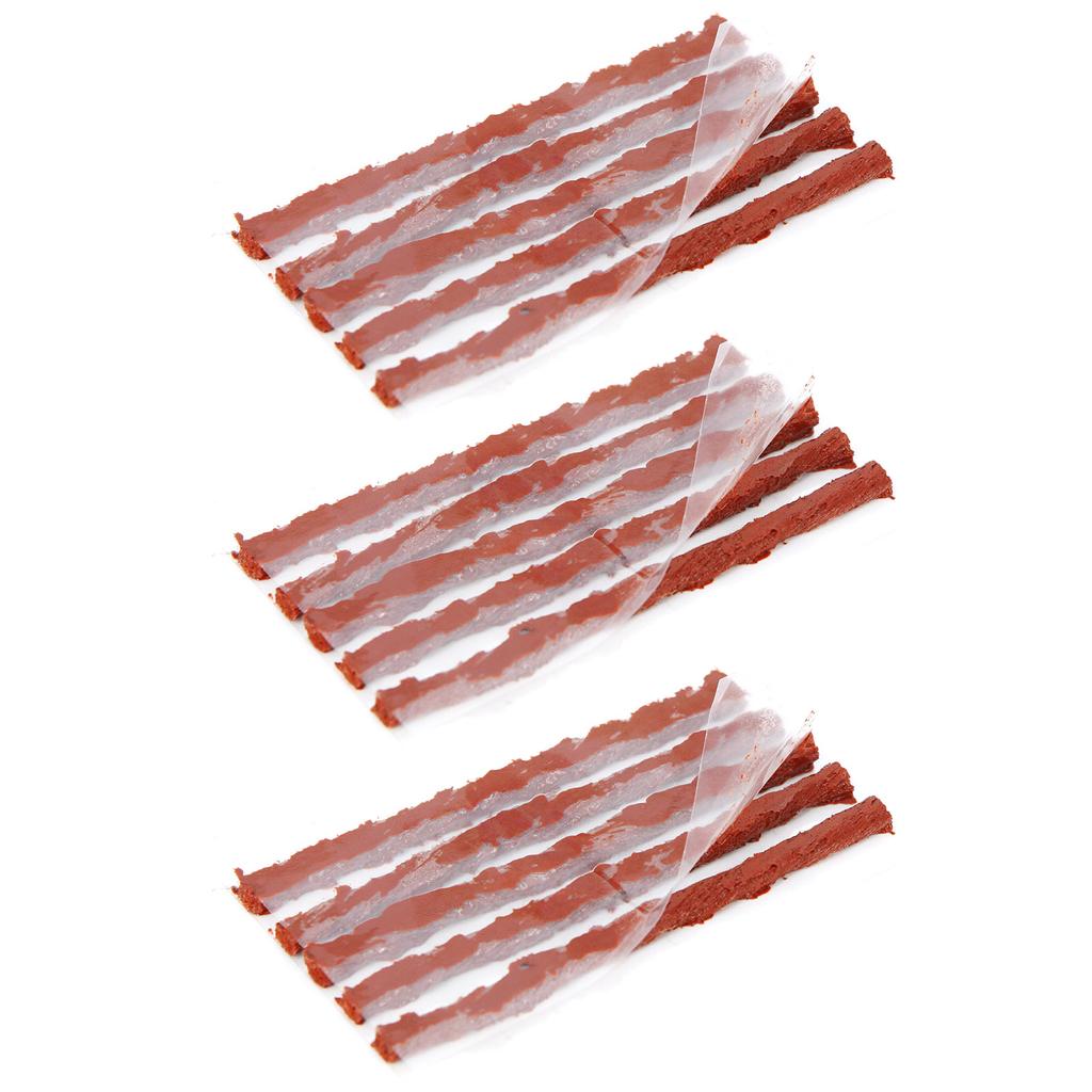 Car Tubeless Tire Repair Strips Kit Stiring Glue for Tyre Puncture Emergency Car Motorcycle Bike Tyre Repairing Rubber Strips