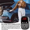 EV Charging Socket Fast Charging EV Adapter With Lcd Display Screen Electric Car Charger Adapter Fast Charging Electric Charging