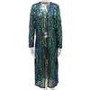2025 Hot Seller: Sexy European & American Sequin Long See-through Cardigan Dress