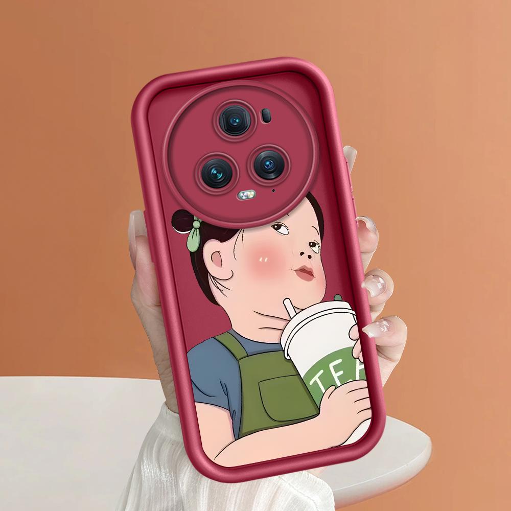 

Мягкий силиконовый квадратный чехол с рисунком лестницы для телефона, полное покрытие, противоударный защитный резиновый чехол для камеры для Huawei Honor Huawei P50 Pro темно-красного