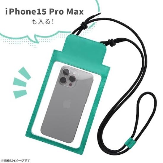 Mickey and Disney Smartphone Compatible with Multiple Including and Includes Shoulder and Smartphone Pouch, Universal, Devices, iPhone, Galaxy, AQUOS.