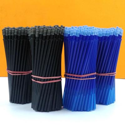 20 Stück löschbare Nachfüllstangen, magischer löschbarer Stift, waschbarer Griff, 0,5 mm, blaue schwarze Tinte, Gelschreiber, Schreibwaren