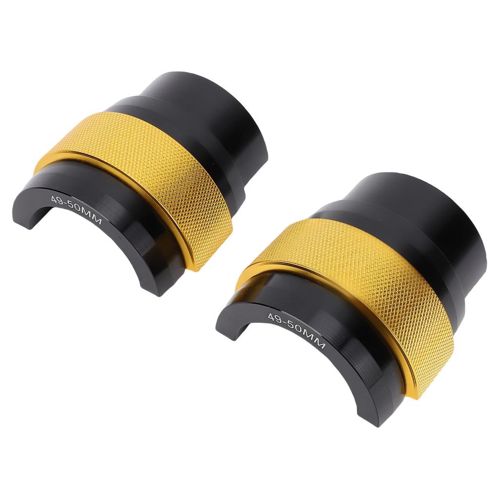 2 STÜCKE Gabelölring-Eintreibwerkzeug CNC Aluminiumlegierung Gabeldichtungs-Einbauwerkzeug Universell für