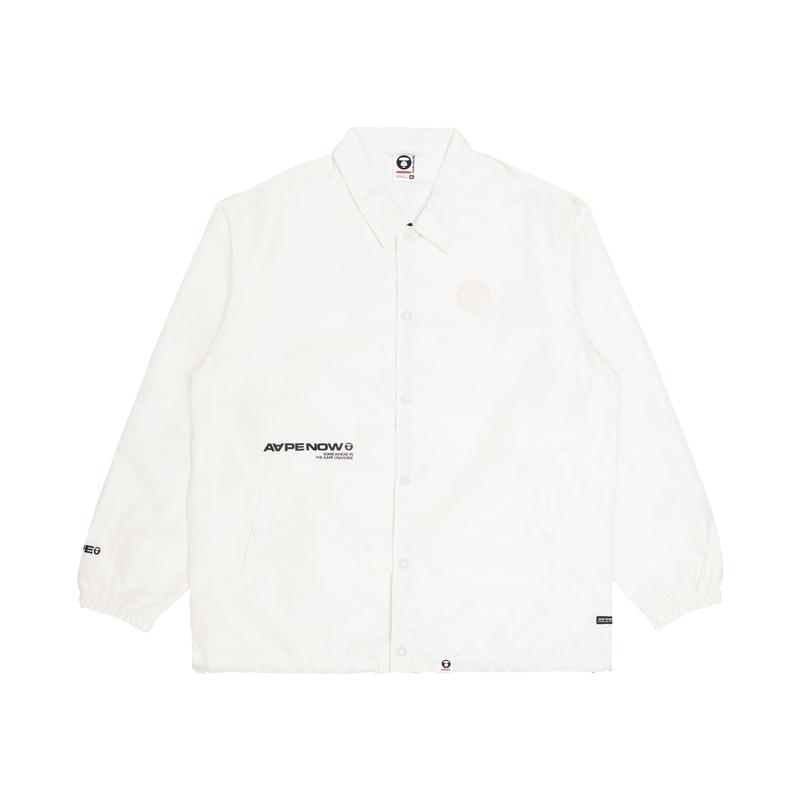 Aape By *A Bathing APE® Logo Print Shirt Jacket AAPLJM7521XXJ