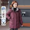 SNOWFLYING Women's 90% Down Long Puffer Jacket