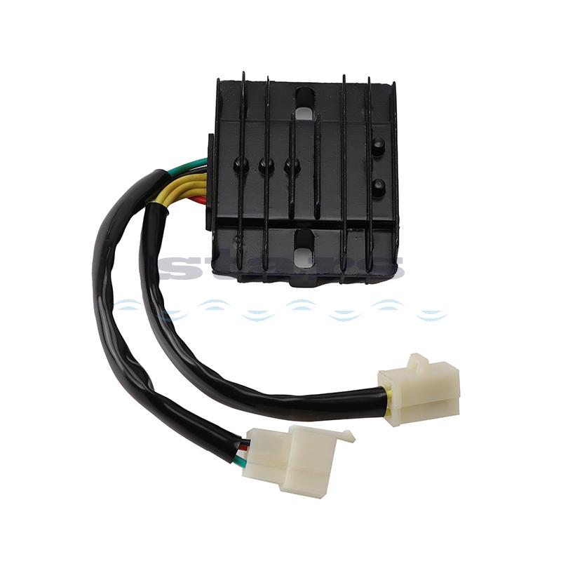 DC Voltage Regulator Rectifier 12V 6 Wires For GY6 50cc 125cc 150cc 200cc 250cc Motorcycle Dirt Bike Scooter ATV Quad Go-Kart