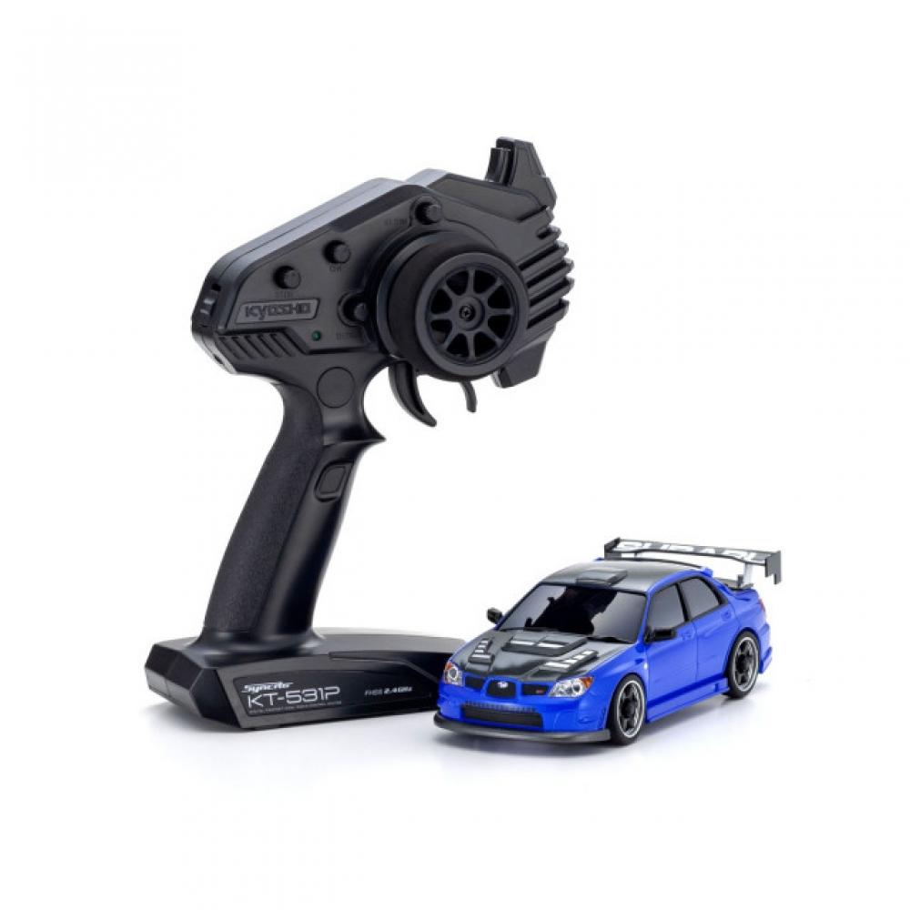 

Kyosho Subaru Impreza Аэроверсия С Карбоновым Капотом Металлик Синий Ma 020 Готовый к Заезду