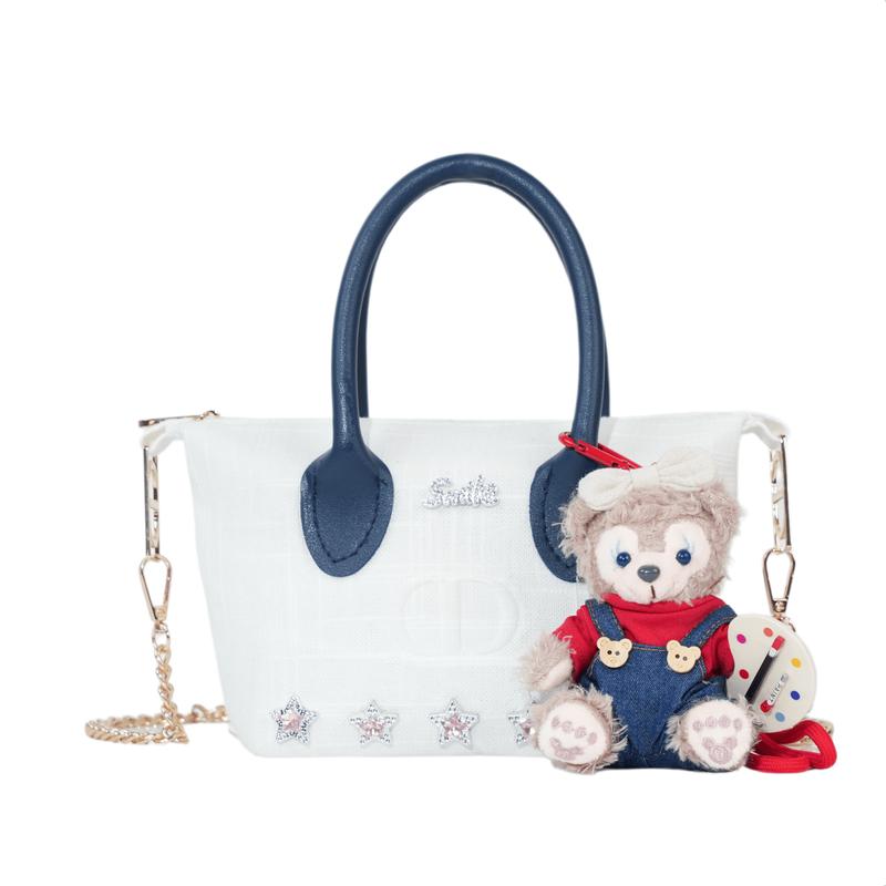 

DIOR Bag [Customized Cosmetic Bag] Bear Painter Niche Exquisite Personality Trend High-end American Minimalist Cute Style Polyester Fiber Portable