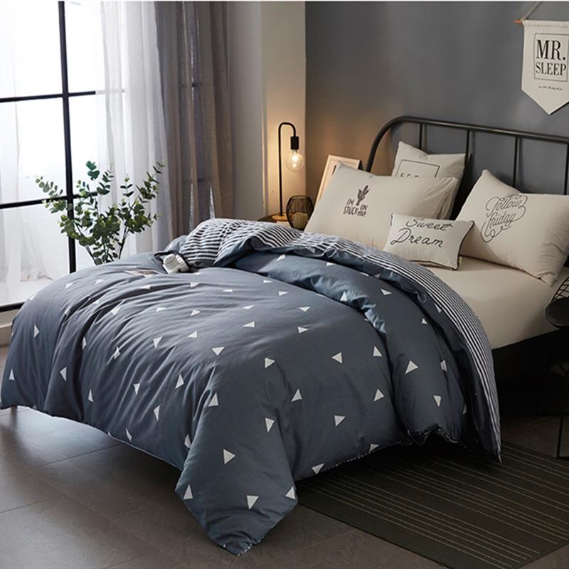 Aloe Cotton Brushed Flannel Duvet Cover for Dorms - Available in 1.5, 1.8, 2 Meters - Pure Cotton