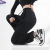 2025 Windproof High-Waisted Women's Sweatpants: Autumn/Winter Trendy, Loose Yet Slimming, Tapered Leg, Two-Way Wear