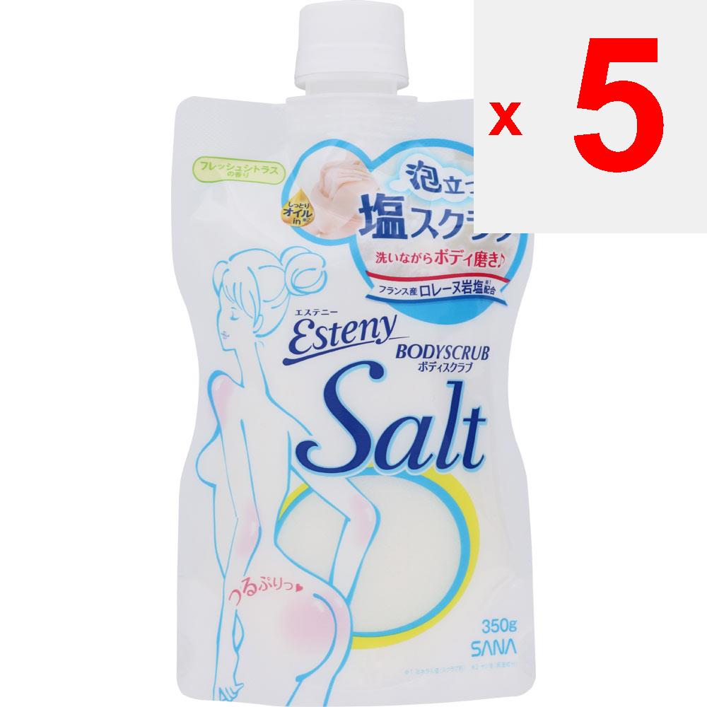 Tokiwa Pharmaceutical Industry Esteny SANA Salty Scrub 350g Schlankheits-Körperpflege <1) Befeuchten Sie Ihre Haut gründlich, tragen Sie eine angemessene Menge auf die betroffene Stelle auf