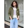 Women's Street One Parka Jacket with Hood (F20218516636) Green