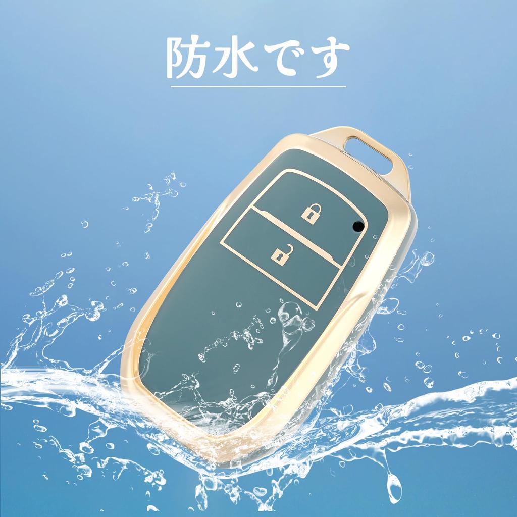 OFF WE GO Key Shell, TPU Car Key Cover, Key Case, Compatible with New