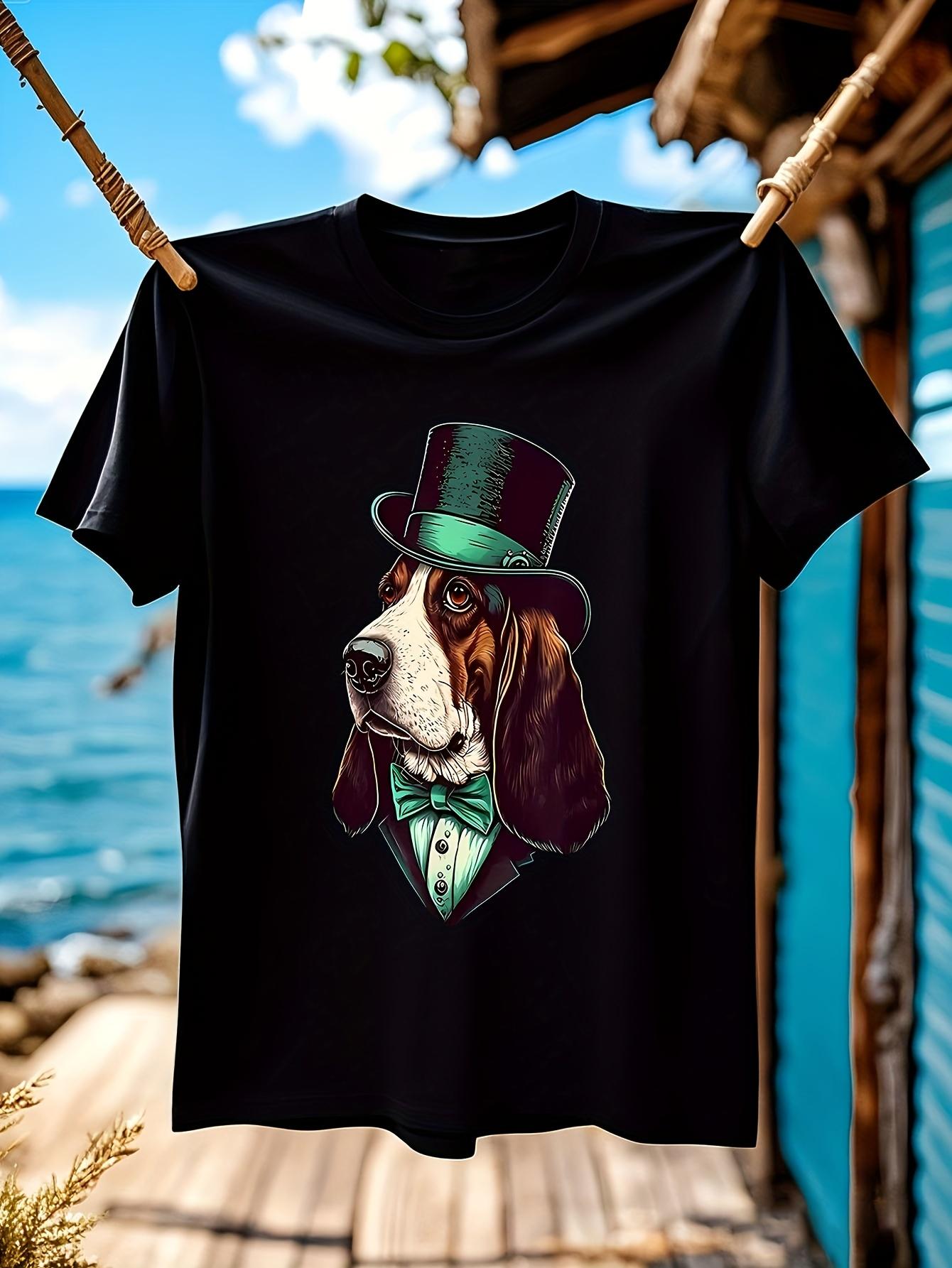 Basset Hound Lover Dog Basset Hounds Top Hat Tshirt XXXL