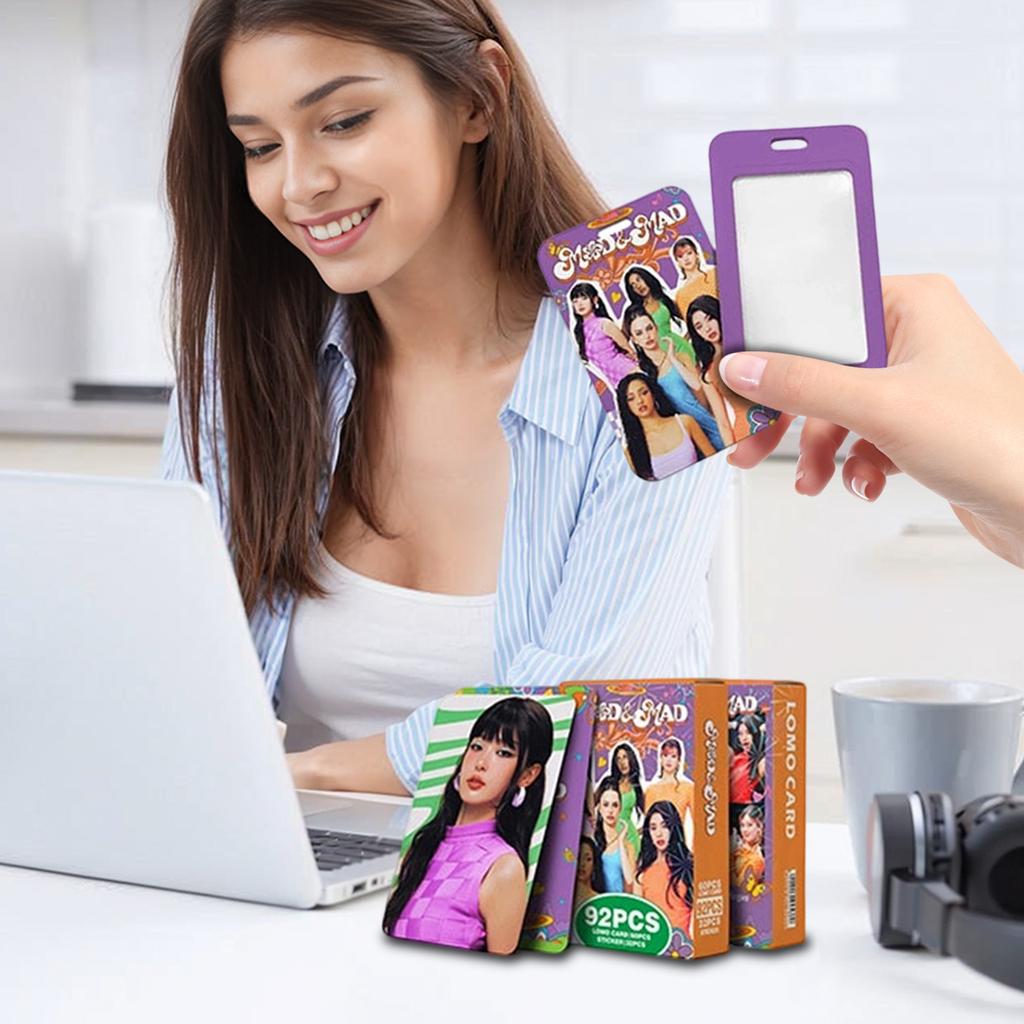 Star Girl Group Peripherals, Stand Sticker Card Lanyard Set, Ideal Gift For Star Chasers