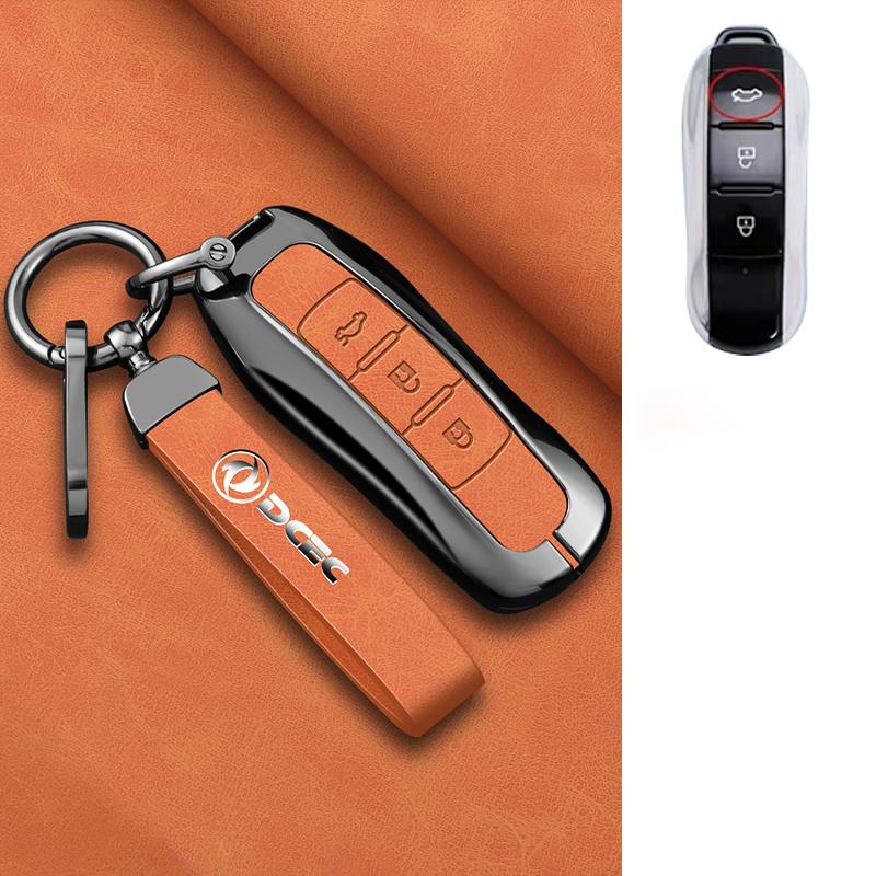Car Key Case Dongfeng Fengguang Dfsk Honor 580 Fenggong Ix5 Ix7 Seres 3 5 Sf5   Car Remote Key Case Zinc Alloy Leather