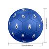 Hamburger SVIndoor Soccer Ball Colorful All Ages Machine Stitched PVC Competition Ready Durable High-Bounce