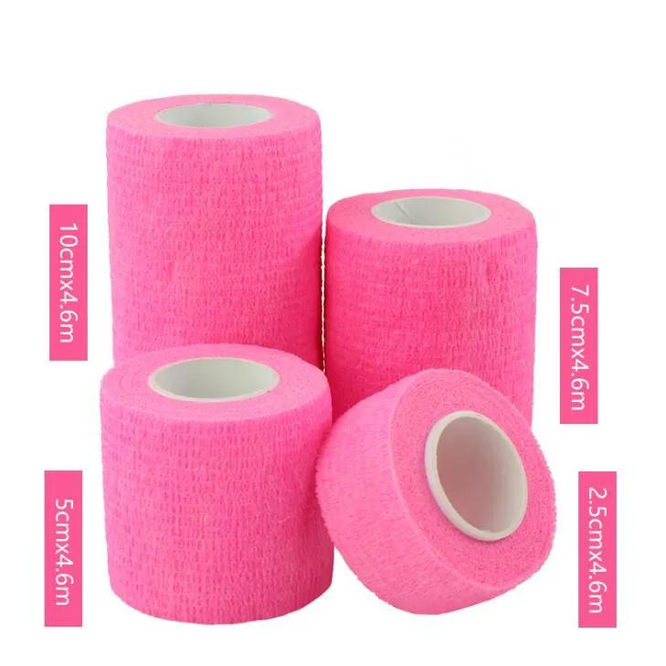 1PC Self-adhesive Elastic Bandage Elastoplast Sports Wrap Tape Sports Protector For Knee Finger Ankle Palm First Aid Kit
