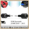 Motorcycle Crash Protection FOR Kawasaki Z1000 Z1000R 2010 2011 2012 2013 Wheel Falling Protector Bobb Aluminum Nylon