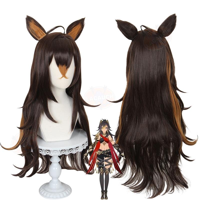 Dehya Sumeru Cosplay Costumes Game   Cos Wig Anime Halloween Uniform Party Halloween Carnival Role Play Outfit