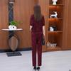 Women's Elegant 2026 Summer Casual Two-Piece Set: Short Sleeve Shirt & Harem Pants