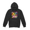 Dubble Bubble Unisex Vuxen Splat Gum Hoodie
