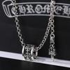 Chic Retro Cross Sword Pendant Necklace for Couples - Unisex Fashion Accessory