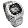 CASIO Watch Overseas Metal Band Men's W-218HD-1AV