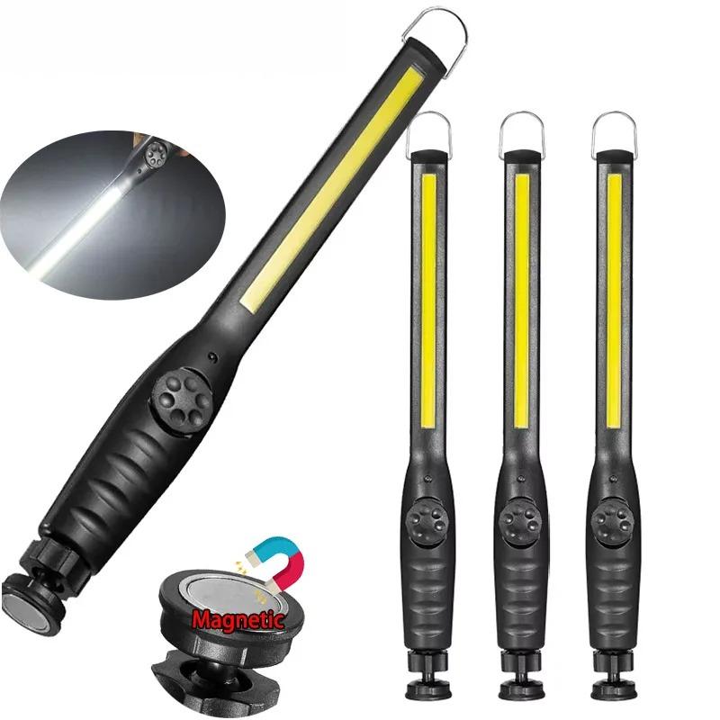 COB Portable LED Work Lights Cordless Magnetic LED Work Lamp Inspection Lights for Car Repair, Home, Garage, Emergency