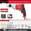 Delixi High-Power Multi-Functional Electric Drill & Screwdriver for Home Use