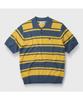 Henlikoteun [British Sporting Club] Stripe Short-Sleeves Polo Knit Abwam26751Yex
