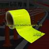 10CM Fluorescent Green Reflective Safety Sticker for Road Warning and Anti-collision.