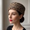Elegant Beret Hat Fedoras Airline Stewardess Caps Vintage Flat Cap  Live Show