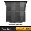Tesla Model 3/Y Floor Mats & Trunk Mats: New Eco-friendly 3D All-Weather TPE Design