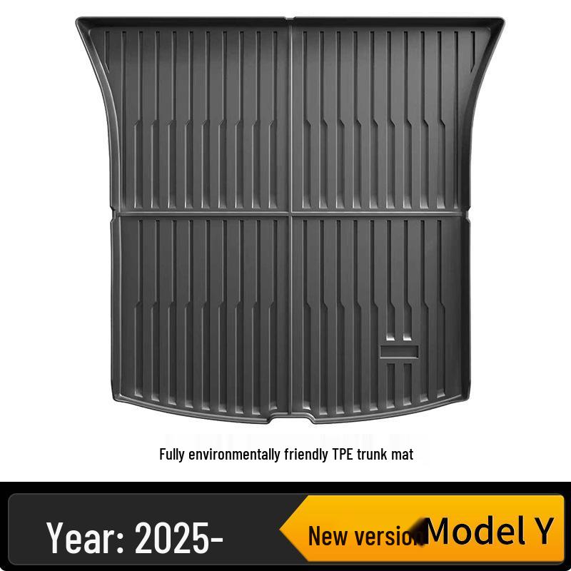 Tesla Model 3/Y Floor Mats & Trunk Mats: New Eco-friendly 3D All-Weather TPE Design