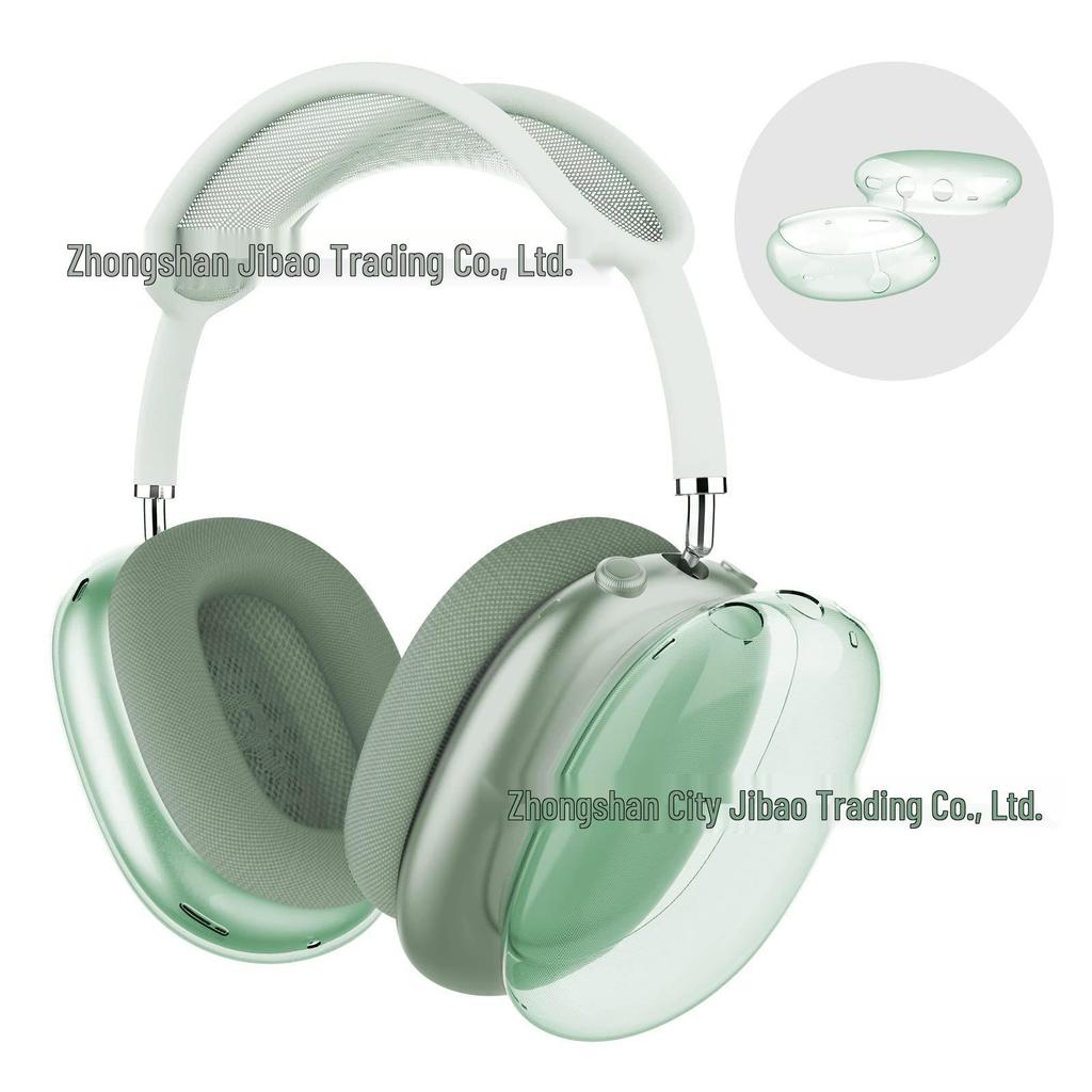 Transparent Protective Silicone Case for Apple AirPods Max Over-Ear Headphones