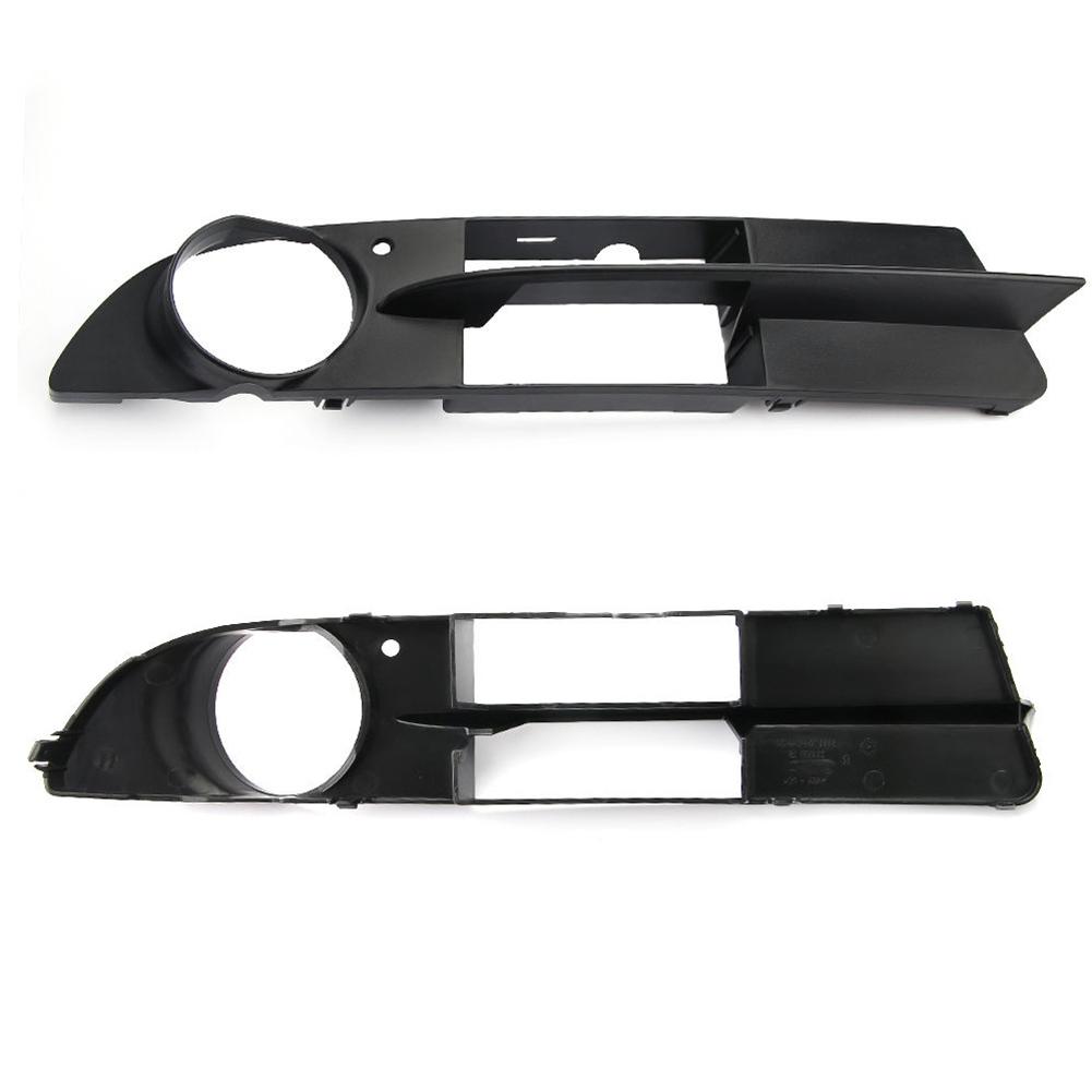 Front Bumper Mist Light Frame ABS Accessories Black Car Parts 51117049244 Convenient E60 E61 Fog Light 2004-2007