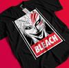 Bleach Anime Tshirt Ichigo Bankai T-Shirt Aizen Yhwach Tee Zaraki Kenpachi Shirt AA135