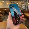 C-Clair Obscur Expedition 33 Telefoonhoesje Voor iPhone 17,16,15,14,13,12,11,Pro,XS,Max,XR,Plus,E,SE4,Mini Zwart Zachte Cover