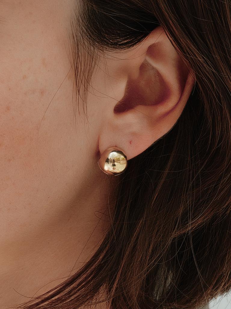 Lunne Silver 925 Hidden Moissanite 12Mm Ball Earrings #Lse109